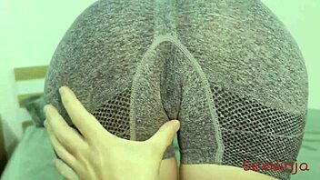 Bubble butt milf pounded relentlessly like wild rabbits home alone