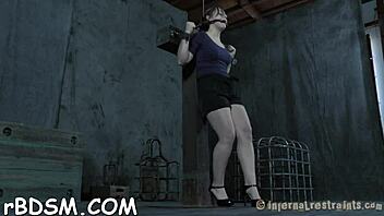 adorable brunette babe beams huge smile toying hardcore