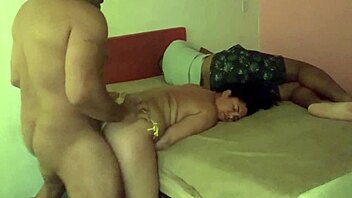 brunette latina pornstar wakes to big cock orgasm pounding