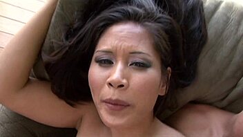 Asian milf craves big cock deepthroat blowjob and wild riding fuck