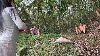 colombian milf trades ass pounding for lunch feast?