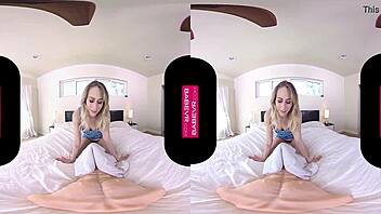 Carter Cruise Pounds Pussy Big Dildo VR
