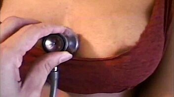 Doctor examines full bush on hairy milf patient