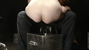 bound enema bucketfulls bondage extreme play!