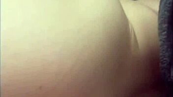 college coed 😈 masturbates horny next to dad with toys 💦🔥