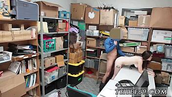 hd extreme petite teen anal threesome with police burglar