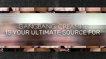 Coco Lovelock Craves Dripping Gangbang Creampie Loads Bent Over