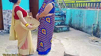 wanna join hot outdoor threesome with chubby indian babes?