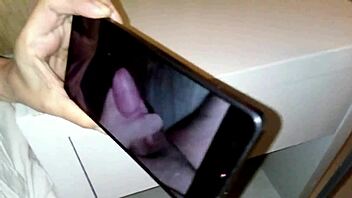 i'm rubbing my huge clit to a fan's vid while cuck hubby films my juicy pussy