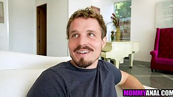 blonde milf anal slammed post yoga workout christie stevens robby apples