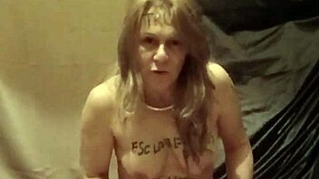 bound milf slave takes belt whips and hardcore endoctrinement session