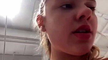 amateur bbw blonde teen public fucking boobs in changing room