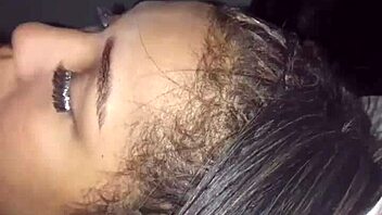 Milking juicy tits from hot usa brunette wife unleashes passion
