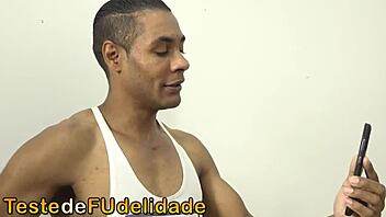 Elisa Sanches pounds hard with her athletic trainer