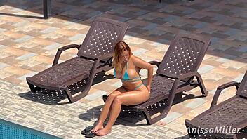 i can't believe he's jerking off while i sunbathe