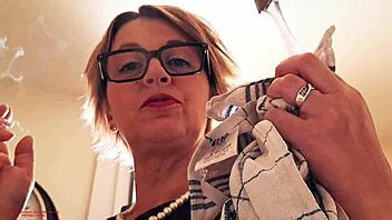 Innocent Looking Karina Housewife Turns Wild in Kitchen for Creampie