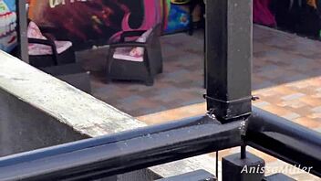 i can't believe he's jerking off while i sunbathe