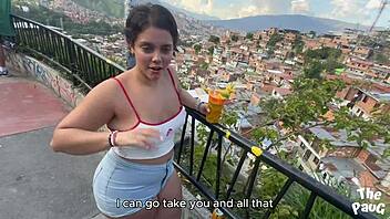 wanna fuck this 21-year-old colombian babe doggystyle in medellin hotel?