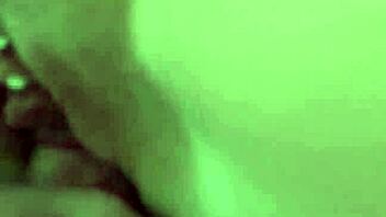 hot milf's huge tits bounce as pierced pussy stretches on thick cock pov