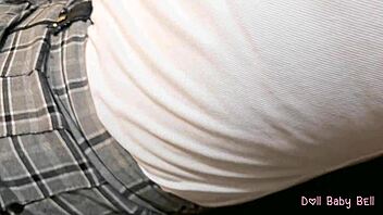 spanking bad latina student skirt upskirt daddy style 😈