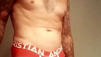 wtfafterlockup flashes monster cock in public toilet shower tease