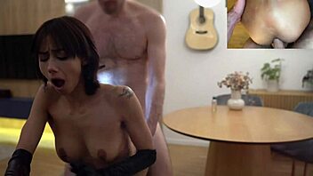 Veronica Leal's extended play turns into real wet action