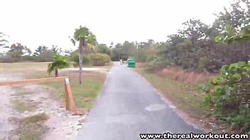 therealworkout luna star's hot shaved cuban ass hardcore pounding