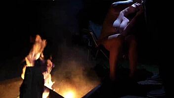 Forest Nude Cock Sucking Ignites Deep Passion