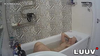 luuv brunette vilika turns real life shaving into homemade voyeur movie