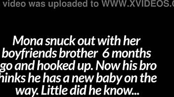 Pregnant ebony cheats deepthroating friend's monster cock messily