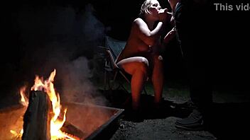 Forest Nude Cock Sucking Ignites Deep Passion