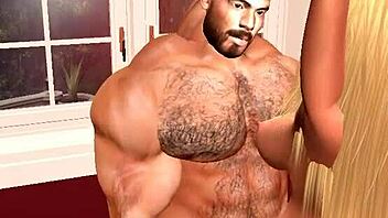 cuckold wife submits eagerly to handsome muscular football player fucking