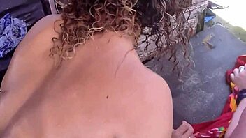 Hubby Watches Bulls Creampie Big Ass BBW Wife on Boat