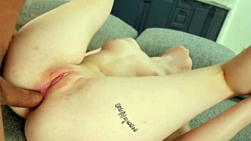 crystal white's crystal-clear path to gaping anal creampies and orgasms