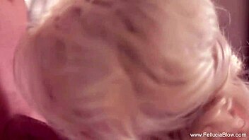 experienced cfnm blowjob with elegance as she sucks and swallows gracefully