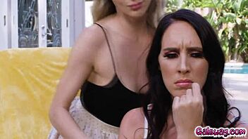 two horny lesbians cadence lux aiden ashley lick squirt insatiable lust