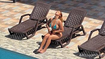 i can't believe he's jerking off while i sunbathe