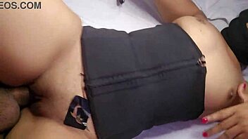 hot mommy tries huge cock doggystyle and cums hard
