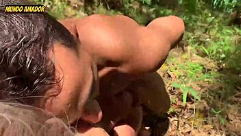 Beautiful Skinny Blonde Amateur Fucks Deep In Woods