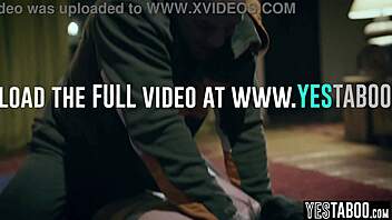 Gorgeous milf anal pounded by trainer mid workout