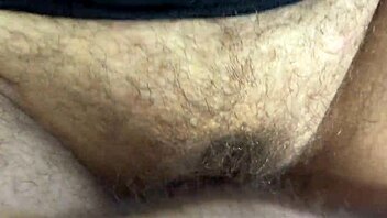 cuckold gets sloppy seconds from creampied cheating wife hairy pussy pov