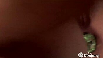 milf's pussy pounded hard with buttplug inside