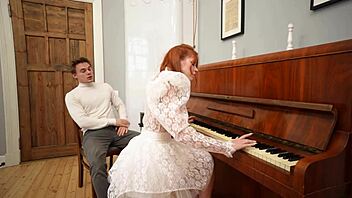 uhh my piano teacher... she fucks me so good instead of lessons