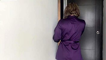 Huge titted curvy Colombian tempts muscular stud during steamy massage