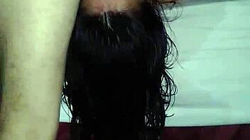 colombian milf slut bends over for first-time homemade doggystyle rimjob