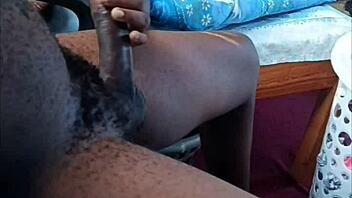 real african couple unleashes massive cumshot clip