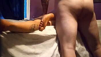 Bratty petite slut fights back during rough anal punishment creampie