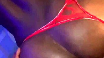 Panties aside for monster cock deep thrust