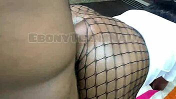 yo this blacked teen moans loud on bbc doggystyle pounding