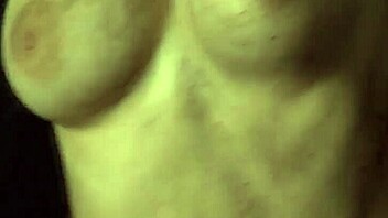 Chained Cosplay Babe Masturbates Shaved Pussy in Bondage